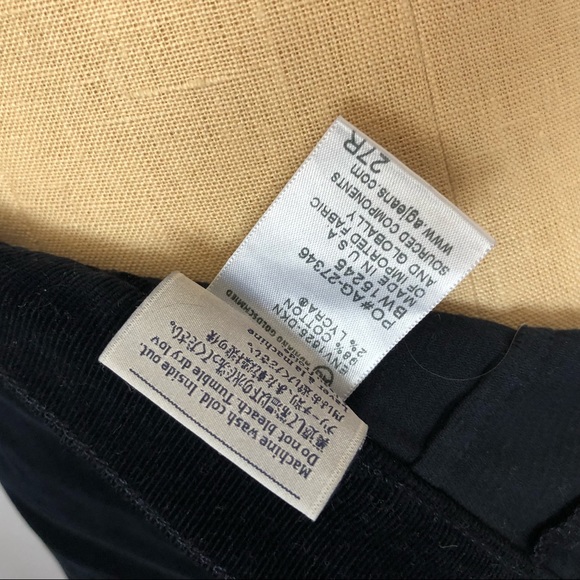 Alexa Chung x AG | Laura High Rise Corduroy - Picture 7 of 7